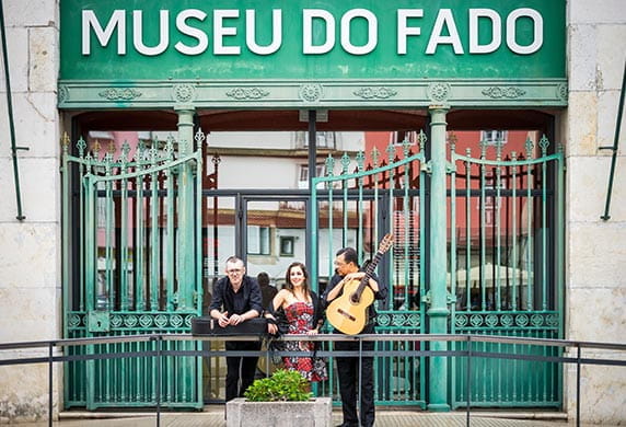 Entrance of the Fado Museum